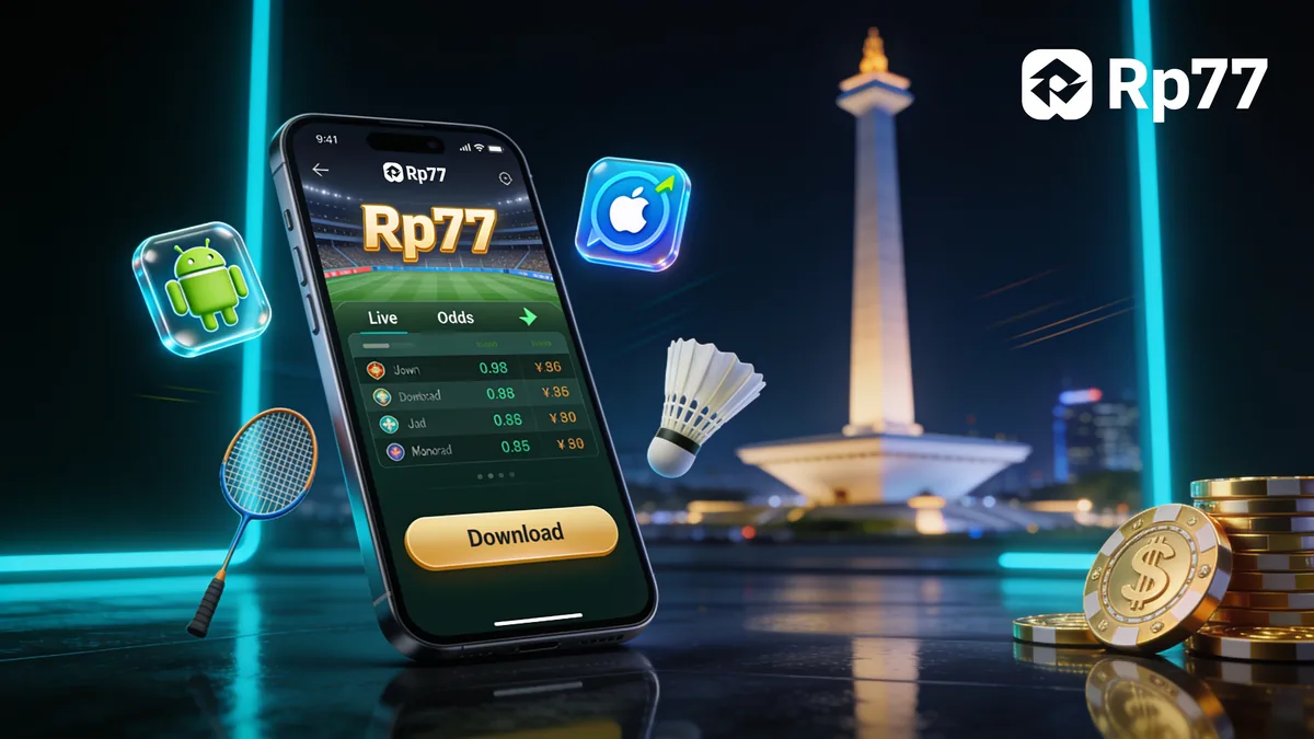 Tentang Aplikasi rp77: panduan rp77 untuk pemain di Indonesia